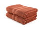 Mijölnir Juego de toallas de baño Ayliz - Marrón oscuro